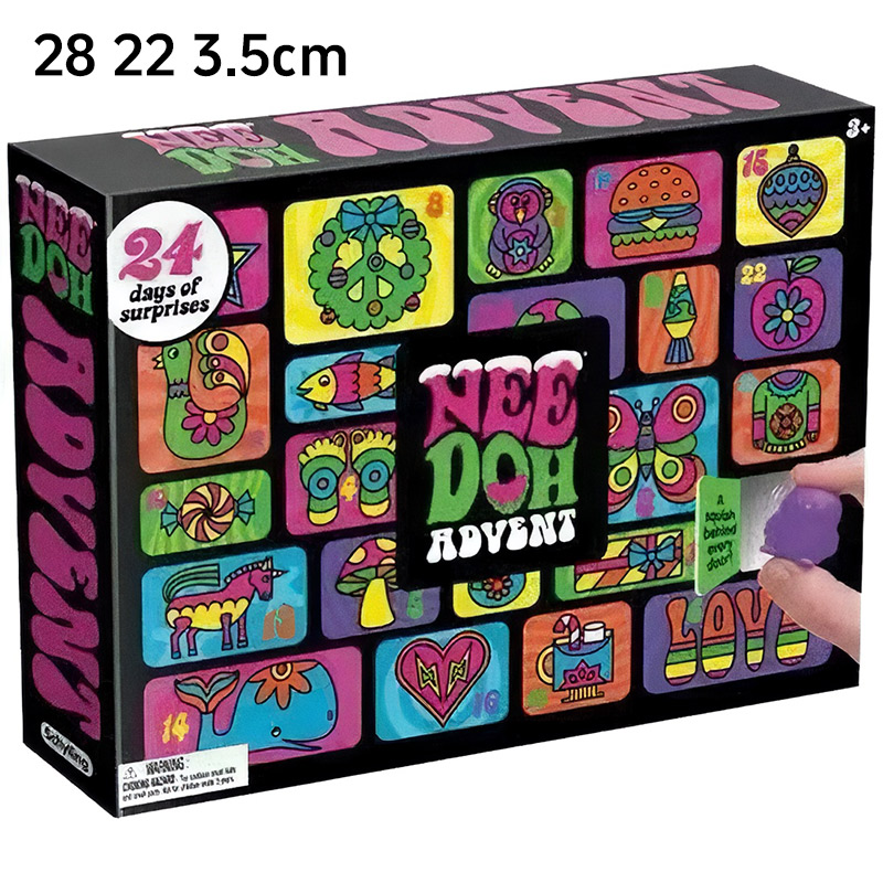 2026 NeeDoh Blind Box Advent C - đánh giá và giá Advent Calendar Gift