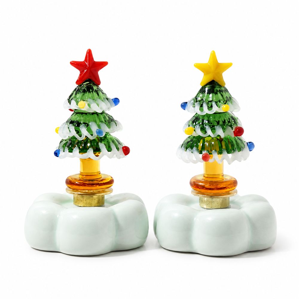 Solid Glass Glass Christmas Tr - đánh giá và giá Star Tree Topper