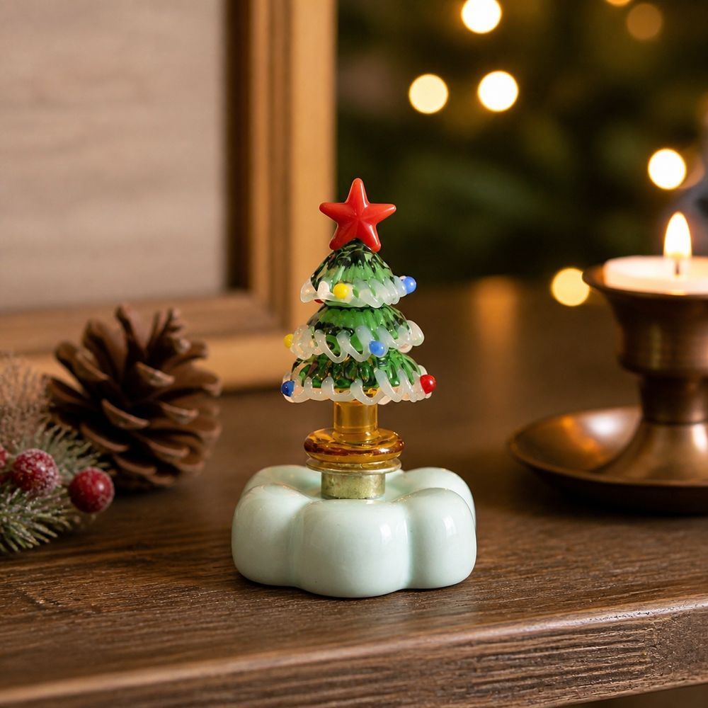Solid Glass Glass Christmas Tr - đánh giá và giá Star Tree Topper