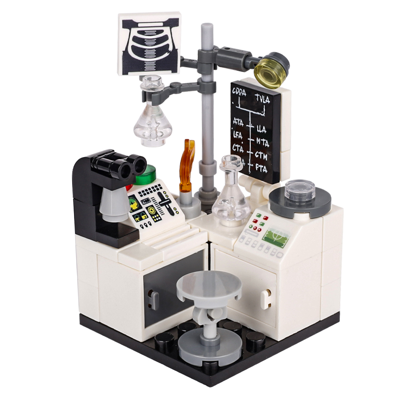 MOC City Laboratory Lab Buildi - đánh giá và giá Lego Set Creator