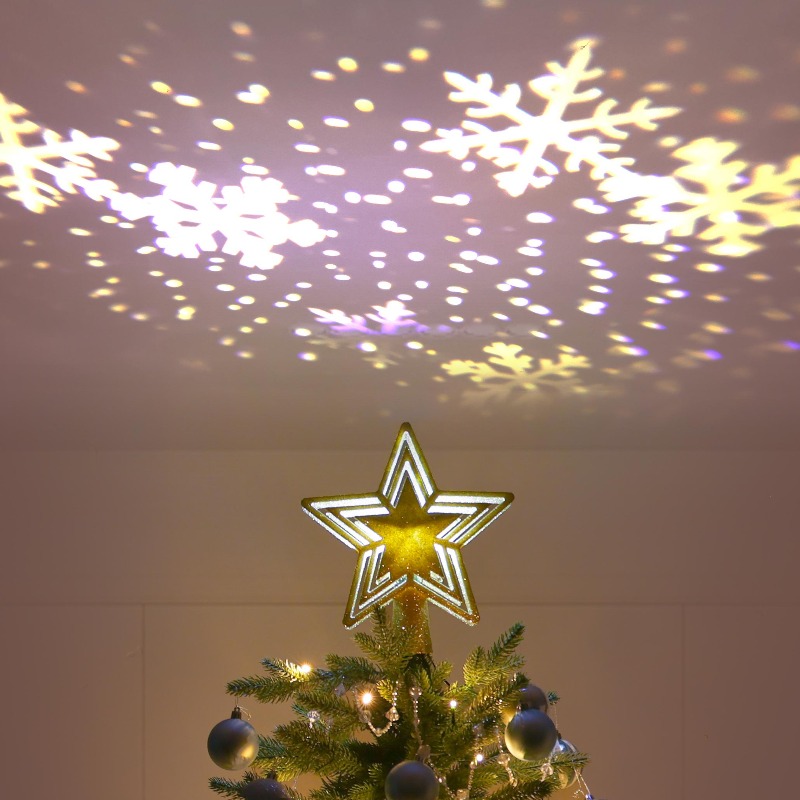 LED Projection Tree Topper Sta - đánh giá và giá Star Tree Topper