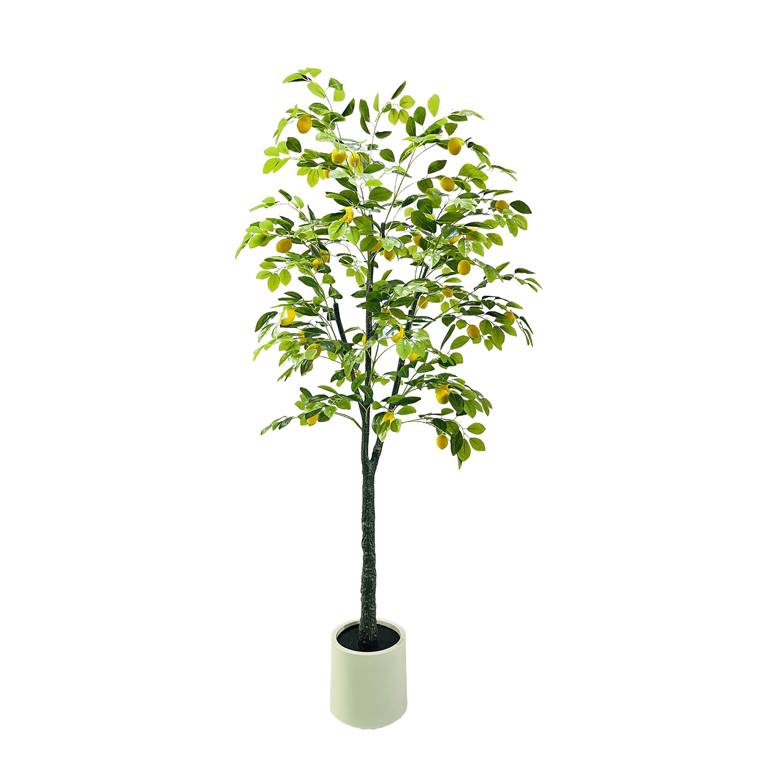 Lemon Tree Artificial Plant, 1 - đánh giá và giá Christmas Tree Artificial