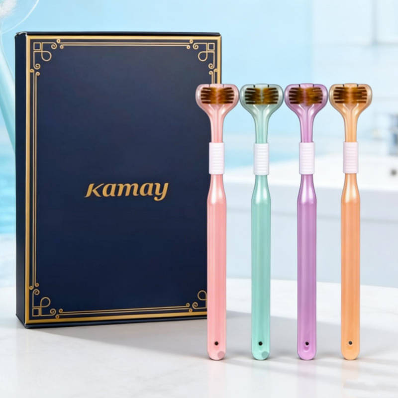 4-piece set of toothbrushes in - đánh giá và giá Gift Box Wrap Set